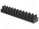 Svorkovnice  šroubová svorka  4mm2  400V  32A  póly  12  svorky  24