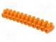 Svorkovnice  šroubová svorka  4mm2  32A  póly  12  svorky  24