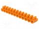 Svorkovnice  šroubová svorka  6mm2  41A  póly  12  svorky  24