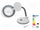 Desktop magnifier with backlight  3dpt,12dpt  Ø101.6mm  Ø4