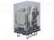 Relé  elektromagnetické  DPDT  Ucívky 24VAC  10A/110VAC  10A  240W