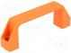 Rukojeť  Mat  technopolymer (PA)  oranžová  H 45mm  L 150mm