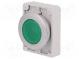 Přepínač  tlačítkový  1-polohové  30mm  zelená  M22-FLED, M22-LED