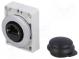 Zásuvka RJ45  30mm  IP20  Řada výr  RMQ-Titan  Ø30,5mm