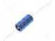 Kondenzátor  elektrolytický  THT  2,2mF  25VDC  Ø15x30mm  ±20%