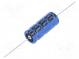 Kondenzátor  elektrolytický  THT  1mF  40VDC  Ø12,5x30mm  ±20%