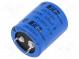 Kondenzátor  elektrolytický  SNAP-IN  220uF  200VDC  Ø25x30mm