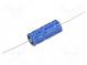 Kondenzátor  elektrolytický  THT  220uF  63VDC  Ø12,5x30mm  ±20%
