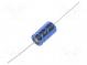 Kondenzátor  elektrolytický  THT  470uF  16VDC  Ø10x18mm  ±20%