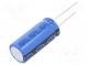 Kondenzátor  elektrolytický  THT  4700uF  16VDC  Ø16x35mm  ±20%