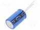 Kondenzátor  elektrolytický  THT  220uF  100VDC  Ø16x25mm  ±20%
