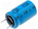 Kondenzátor  elektrolytický  low ESR  THT  100uF  63VDC  Ø10x16mm