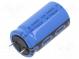 Kondenzátor  elektrolytický  THT  470uF  100VDC  Ø18x31mm  ±20%