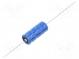Kondenzátor  elektrolytický  THT  2,2mF  10VDC  Ø12,5x30mm  ±20%