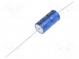 Kondenzátor  elektrolytický  THT  2,2mF  16VDC  Ø15x30mm  ±20%
