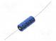 Kondenzátor  elektrolytický  THT  1mF  25VDC  Ø12,5x30mm  ±20%