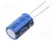 Kondenzátor  elektrolytický  THT  470uF  50VDC  Ø12,52mm  ±20%