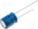 Kondenzátor  elektrolytický  low ESR  THT  100uF  63VDC  Ø10x12mm