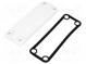 Boční panel  X 49mm  Y 140mm  Z 10mm  šedá