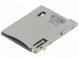 Konektor  pro karty  SIM  push-push  SMD  zlacený  PIN  6  500mA