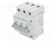 Jistič  230/400VAC  Ijmen  40A  Póly  3  DIN  Průběh  C  6kA  IP20