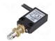 Limit switch  plunger with metal roller Ø10,4mm  NO + NC  5A