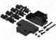 Kryt  pro konektory D-Sub  D-Sub 25pin,D-Sub HD 44pin  UNC4-40