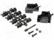 Kryt  pro konektory D-Sub  D-Sub 9pin,D-Sub HD 15pin  UNC4-40