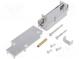 Kryt  pro konektory D-Sub  D-Sub 25pin,D-Sub HD 44pin  UNC4-40