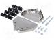 Kryt  pro konektory D-Sub  D-Sub 37pin,D-Sub HD 62pin  stíněný