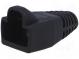 Krytka vidlice RJ45  6mm  Barva  černá
