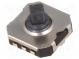 Joystick  Zatížení DC @R  0,05A/12VDC  SMT  300mg  7,4x7,5mm