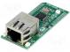 Click board  kontrolér Ethernet  SPI  W5500  3,3VDC