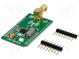Click board  transceiver RF  SPI  nRF24L01P  3,3VDC
