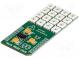 Click board  RGB  GPIO  MCP1826,WS2818 RGB LED  3,3/5VDC