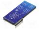Click board  klávesnice 4 tlačítka  UART  ATTINY817  3,3VDC