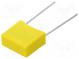 Kondenzátor  polypropylénový  47nF  10mm  ±10%  13x11x5mm  310VAC