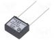 Kondenzátor  polypropylénový  150nF  600VDC  15mm  ±2%  -25÷85°C