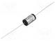 Kondenzátor  polypropylénový  1uF  400VDC  ±2%  Ø13,9x24mm  0,001