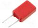 Kondenzátor  polyesterový  22nF  160VAC  250VDC  Rozteč  2,5mm