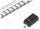 Dioda  Zenerova  0,5W  4,3V  SMD  role, páska  SOD123