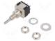Switch  push-button  Pos  2  DPDT  6A/125VAC  6A/6VDC  ON-ON  screw