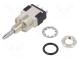 Switch  push-button  Pos  2  SPDT  6A/125VAC  6A/6VDC  ON-ON  IP67