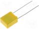 Kondenzátor  polyesterový  33nF  630VDC  ±10%  12x6x10mm