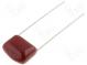 Kondenzátor  polyesterový  33nF  630VDC  Rozteč  10mm  ±10%