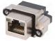 Zásuvka  RJ45  UL94V-0  IP68  THT  do panelu  přímý