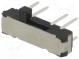 Přepínač  posuvný  pol  3  DP3T  0,3A/6VDC  OFF-ON-ON  Poč.výv  8