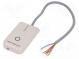 Čtečka RFID  anténa,vestavěný bzučák  83x44x14mm  7÷15V  béžová
