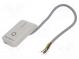 Čtečka RFID  anténa,vestavěný bzučák  83x44x14mm  7÷15V  šedá