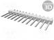 Pin header  pin strips  KK 254  male  PIN  12  straight  2.54mm  THT